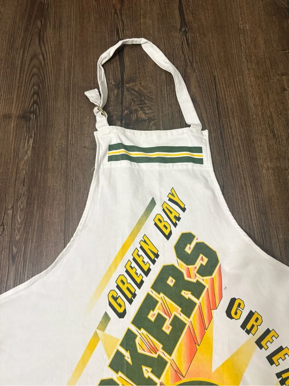 NFL Green Bay Packers White, Green & Yellow Kitchen Apron